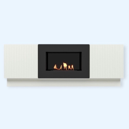 BFP/P-1400L белая (1595752) Firelight Тумба с биокамином